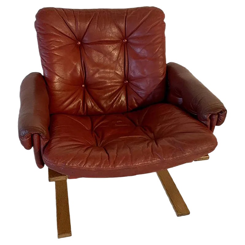 Mid-Century Kengu Lounge Chair by Elsa & Nordahl Solheim for