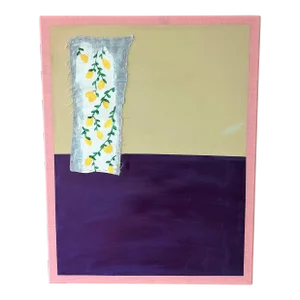 "What if Everything's Gonna Be Fine" Contemporary Minimalist Summer Painting