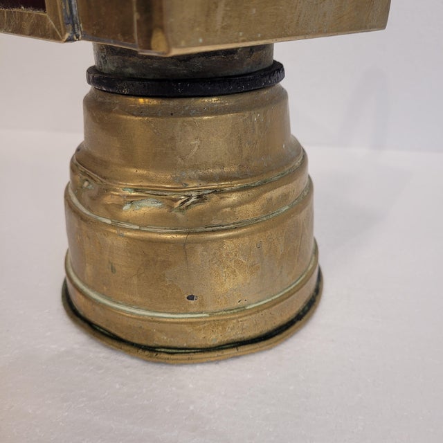 État 500 Technical Railway Lantern by Albert Butin, France, 1920s For Sale - Image 18 of 18