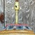 Vintage Boho Carved Wood Table Lamp For Sale - Image 11 of 13
