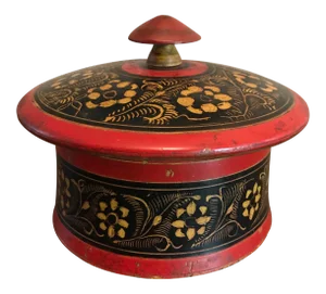Punjabi Wooden Spice Box