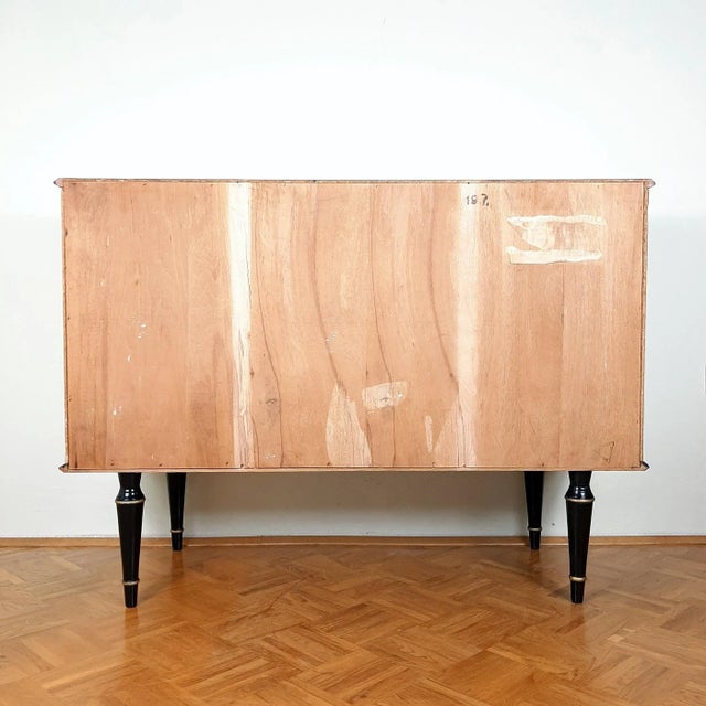 Brown Mid-Century Wood Sideboard from Stjepan Sekulic, 1970s For Sale - Image 8 of 11
