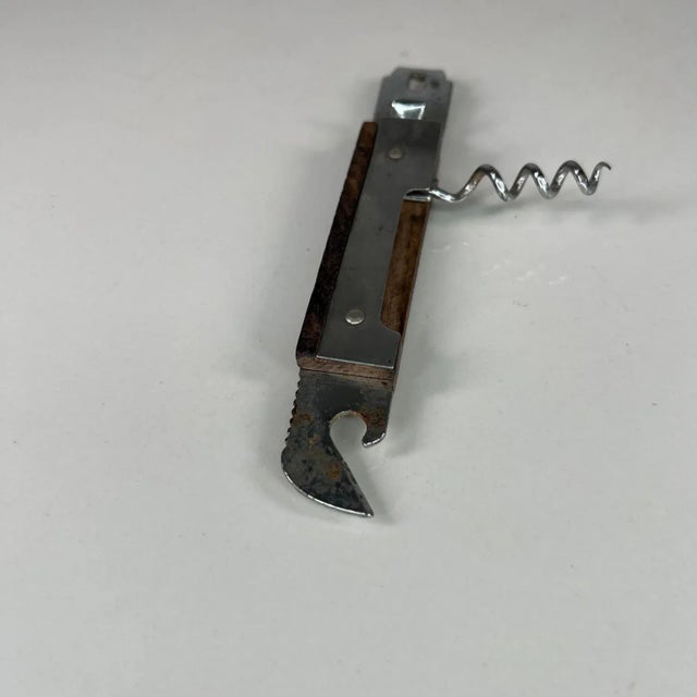 Mid 20th Century Modern Vintage Wood Wine Bottle Opener Japan For Sale In San Diego - Image 6 of 12