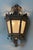 Metal Hollywood Regency Italian Hand-Carved Lantern Wall Light, 1980s For Sale - Image 7 of 18