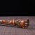 Mid 20th Century Vintage Chinese Huali Rosewood Back Scratcher | Carved Monkey & Peach Motif For Sale - Image 5 of 8
