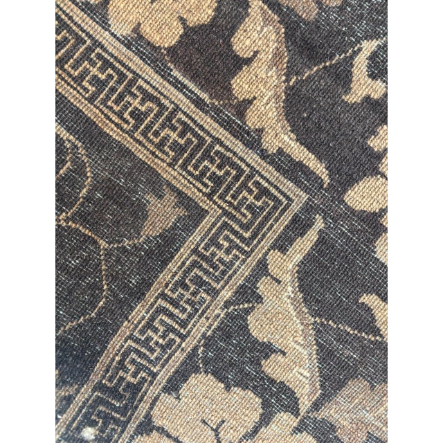 1980s Vegetable Dye Agra , 8'1" X 10' For Sale - Image 4 of 5