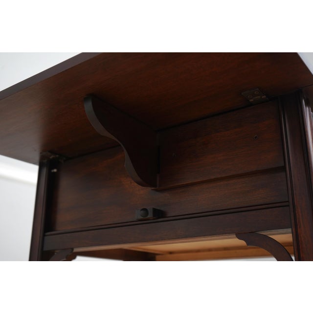 Henkel Harris Drop Side Mahogany Pembroke Table For Sale - Image 16 of 18