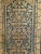 French Country Antique Persian Malayer Area Rug, Allover Herati Geometric Design, Navy & Ivory, 4’ X 7’ For Sale - Image 3 of 9