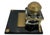 Art Deco Lacquered Desk Set with Brass Bound Bevelled Glass Inkwell, Set of 4 For Sale - Image 10 of 18
