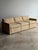 A three-seat vintage sofa with clean, boxy lines and a tailored, tight profile- a hallmark of Pfister’s minimalist,...