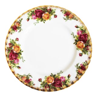 Royal Albert Old Country Roses Salad Plate -Made in England - 3 Available For Sale