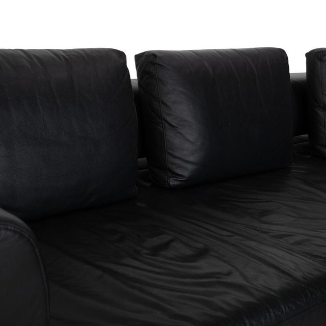 Face Corner Sofa in Black by Ewald Schillig For Sale - Image 4 of 15
