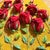 Framed 3d Stumpwork Textile Wall Art - Vintage Botanical Red Roses on Yellow For Sale - Image 9 of 16