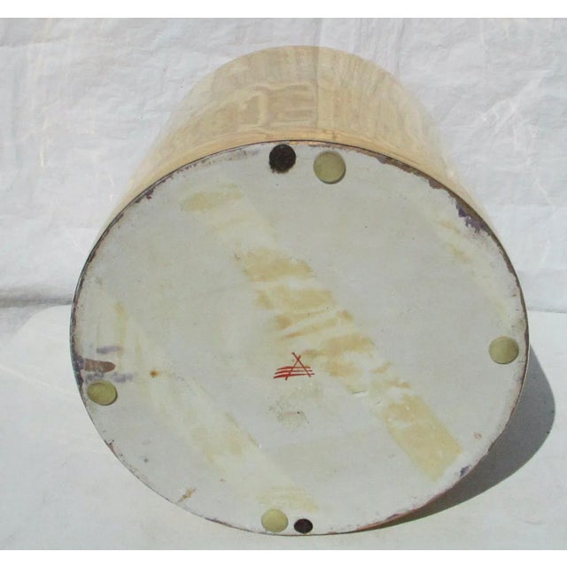 1980s Gold Luster Porcelain Jar For Sale - Image 5 of 8