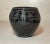 Yolanda Velarde Native American Santa Clara Pueblo Black Pottery Blackware Bowl For Sale - Image 9 of 12