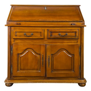Brown Cherry Slope Desk For Sale