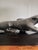 Mid 20th Century Art Deco Revival Black Panther Sculpture on Leatherized Pedestal Base For Sale - Image 4 of 12