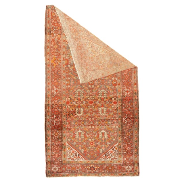 Early 20th Century Antique Malayer Rug 5'5'' x 9'10'' For Sale - Image 5 of 12