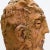 Expressionist Ceramic Head Sculpture in Refractory Stoneware, 2010s For Sale - Image 10 of 16