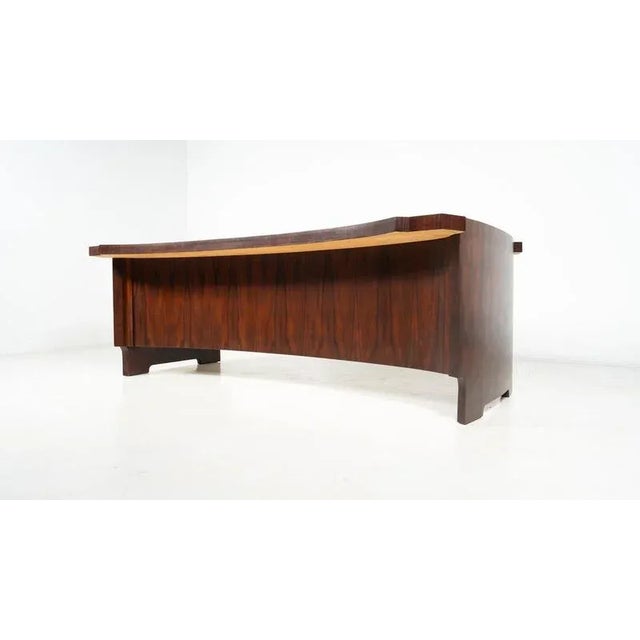 Mid-Century Modern Wooden Desk, Italy, 1960s For Sale - Image 13 of 18