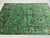 Art Deco Turquoise Sultani Persian-Inspired Floral Rug, 5'8" X 8'2" For Sale - Image 3 of 14