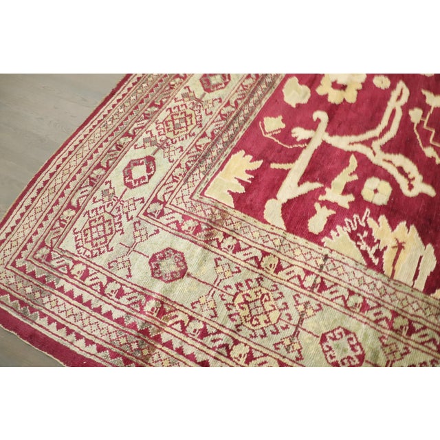 Early 20th Century Zabihi Collection Large Square Turkish Oushak Rug - 16'2" x 16'4" For Sale - Image 9 of 12