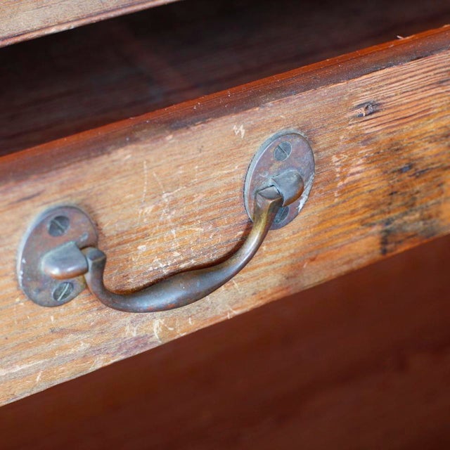 English 1920s Pitch Pine Arms Cabinet For Sale - Image 3 of 7
