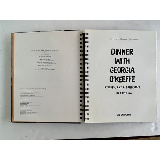 Recipes from Georgia O’Keeffe’s estate—-many transcribed from her notes. Rare!