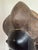20th Century Baule Portrait Mask in Lucite Museum Display For Sale In Palm Springs - Image 6 of 11