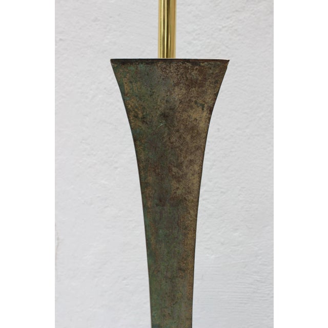 Mid-Century Modern Verdigris Floor Lamp by Stewart Ross James for Hansen For Sale - Image 3 of 10