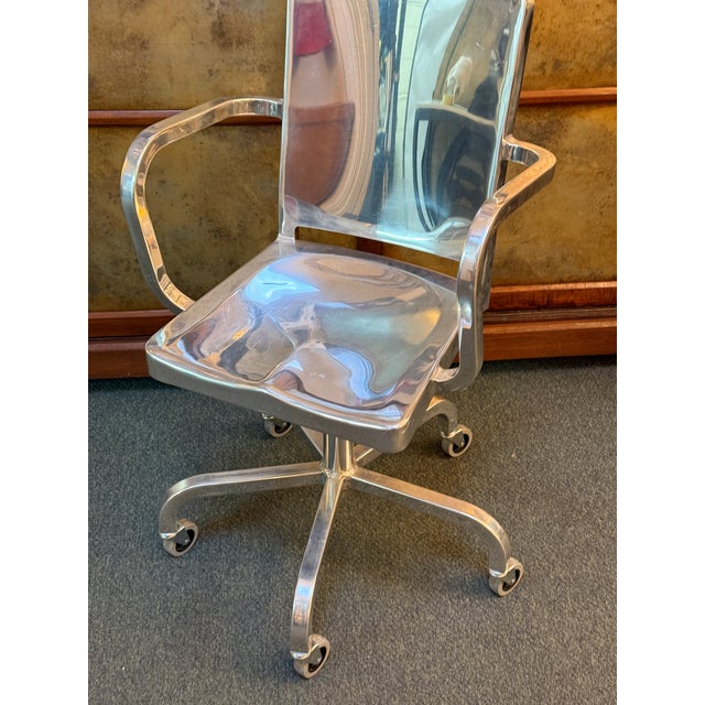 Philippe Starck for Emeco Hudson Swivel Armchair For Sale - Image 12 of 12