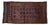 Afghan Chuval Hand-Knotted Sack Fabric Rug For Sale