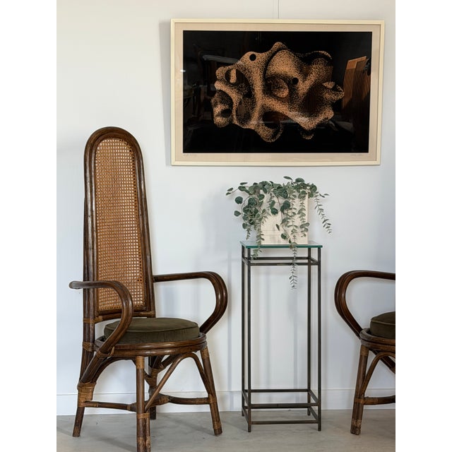 Salvador Dalí Irene Miller Stein Signed Framed Abstract Black White Serigraph Earth Fertility For Sale - Image 4 of 18