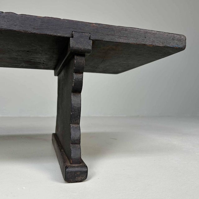 Taishō Period Japanese Shosai-Ki Writing Desk, 書斎机, 1920s For Sale - Image 12 of 14