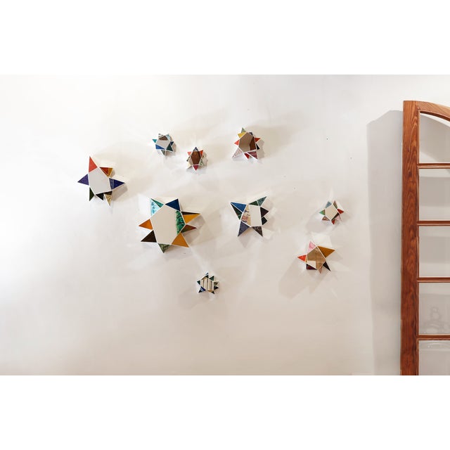 Contemporary Small Superstar Mirror Series #09 by Ruth Minola Scheibler For Sale - Image 3 of 4