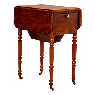 Mahogany Side Table, 1800s For Sale