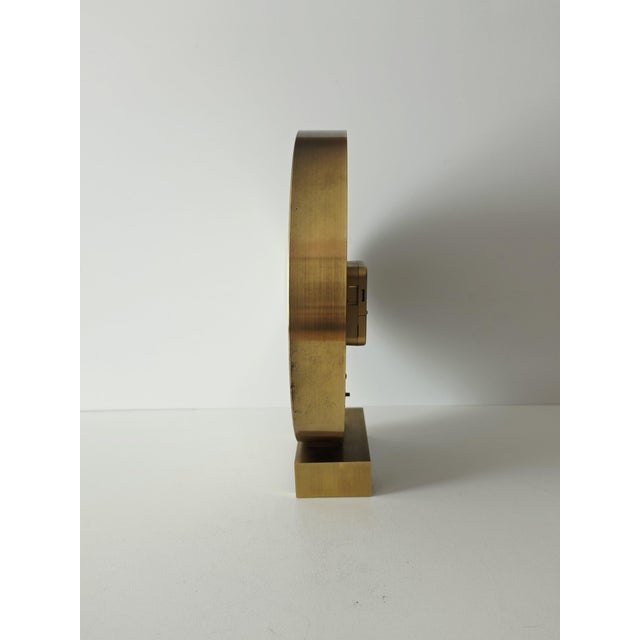 World Time Mantel Clock by Heinrich Möller for Kienzle, Germany, 1950s For Sale - Image 10 of 17