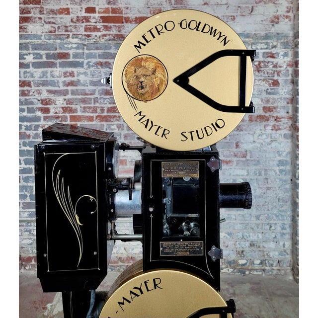 Holmes 35mm Silent Movie Projector C.1920s Metro Goldwyn Meyer Chairish