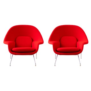 Set of Womb Chairs by Eero Saarinen for Knoll Inc. For Sale