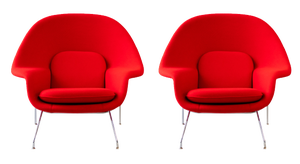 Set of Womb Chairs by Eero Saarinen for Knoll Inc.