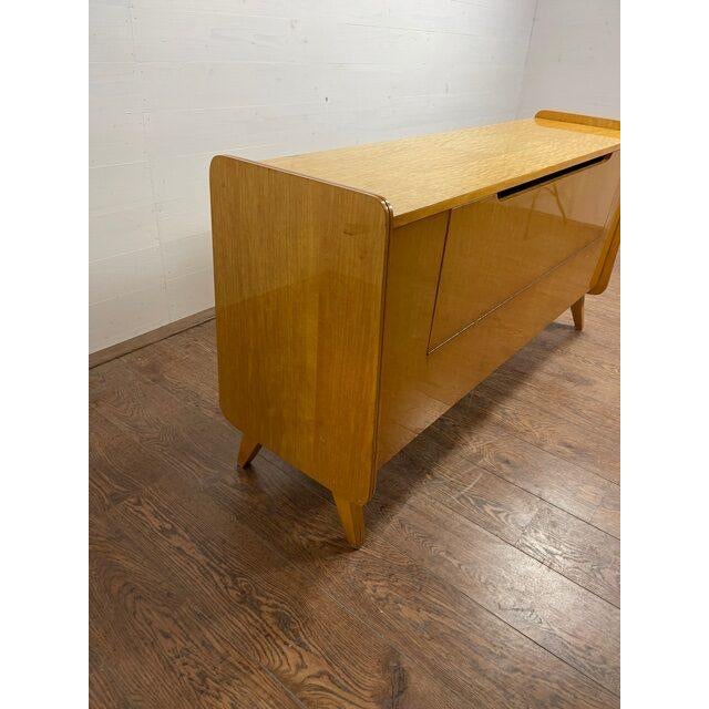 Vintage Gold Dresser by Tatra Nabytok, 1960 For Sale - Image 3 of 6
