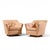 Edward Wormley for Dunbar Style Mid Century Walnut Swivel Lounge Chairs - Pair Each chair measures: 30.75 wide x 31.5 deep...