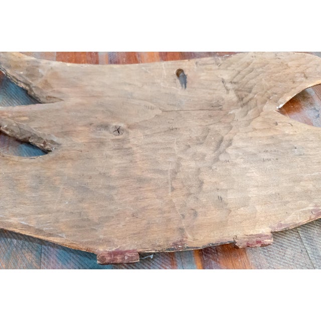 20th Century Carved Folk Art Bellamy Style Patriotic Eagle For Sale - Image 12 of 12