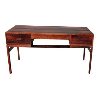 1950s Rosewood Desk by Arne Wahl Iversen For Sale