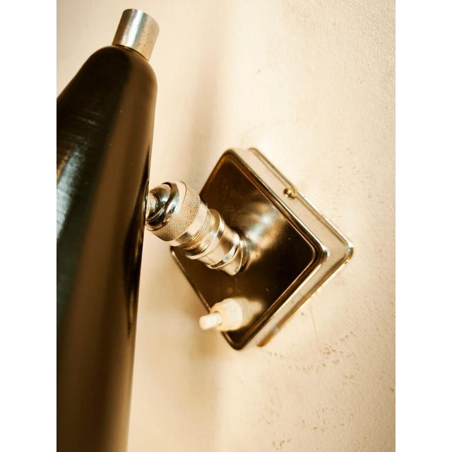 Mid-Century Modern Wall Light with Adjustable Joint and Switch on the Base For Sale - Image 3 of 18