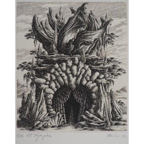 François Houtin, 12th Nymph, Engraving For Sale