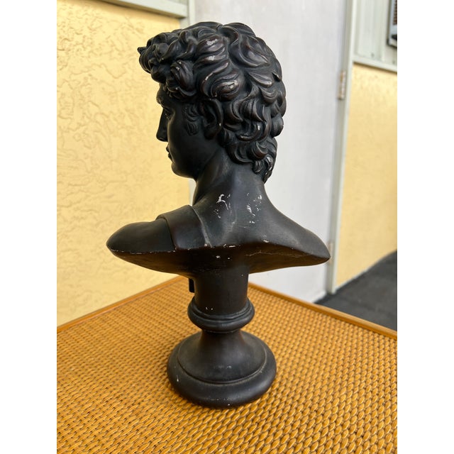 Vintage Bust of Michelangelo's "David" Estate of Bernie Madoff For Sale - Image 4 of 8