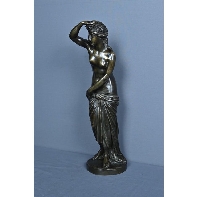 Venus Emerging from the Bath, 19th Century, Bronze For Sale - Image 4 of 18