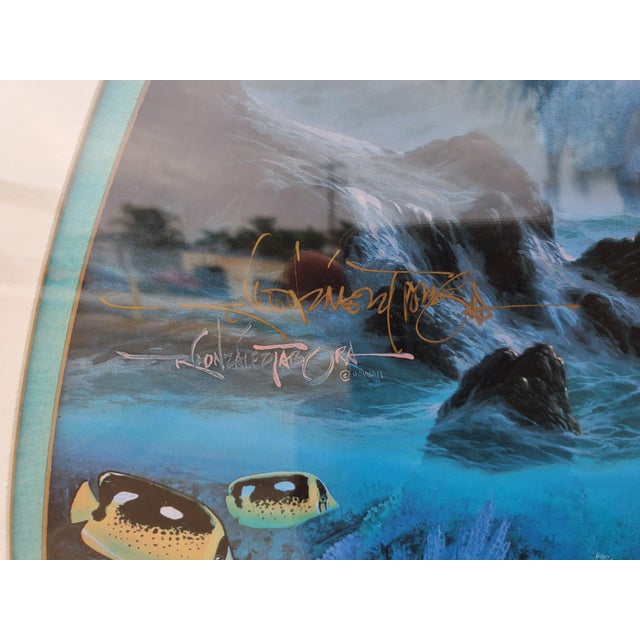 1990s Robert Wyland and Roy Tabora Art Piece For Sale - Image 16 of 16
