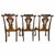 Traditional Set of Six 19th Century Carved Oak Georgian Style Chairs For Sale - Image 3 of 5